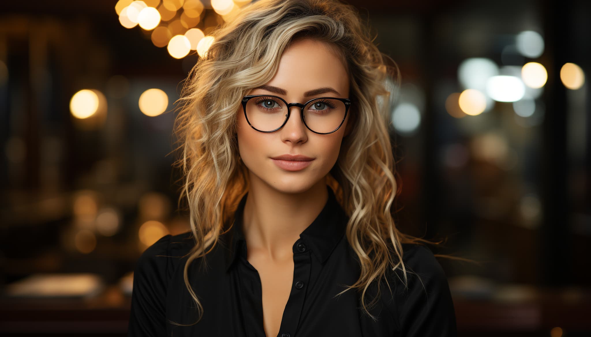 Woman with Glasses - By Freepik